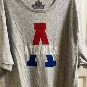 Atlanta Tee Gray w/Rd&Blu A